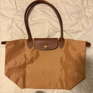 Longchamp Tan Tote Bag